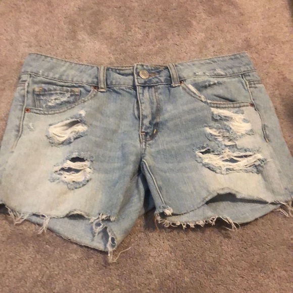 American eagle blue jean cutoff shorts - Picture 6 of 6